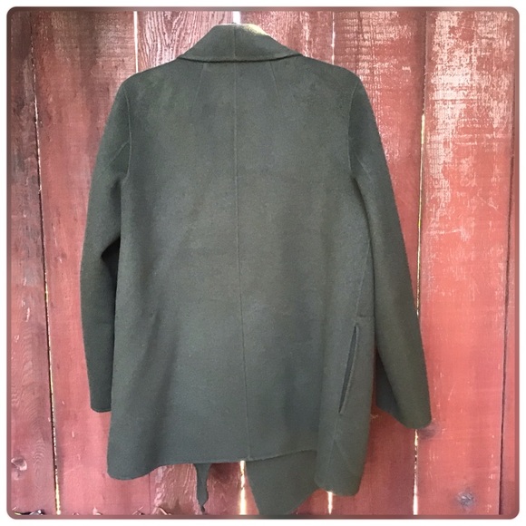 Theory Sileena wrap coat - Picture 4 of 5